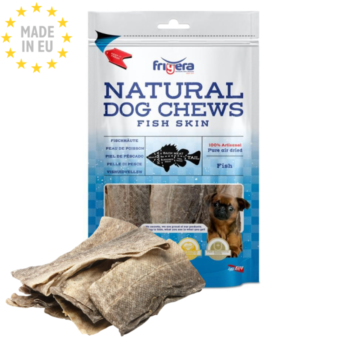 Frigera Fiskeskind Sticks Naturlig snack til Hund, 100g, EU