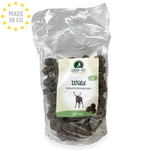 Lucky Semi-Moist Bløde Godbidder Til Hund Vildt & Fjerkræ 500 g, EU