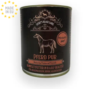 Lucky Single Protein Vådfoder Til Hund m. Hest 800g, EU