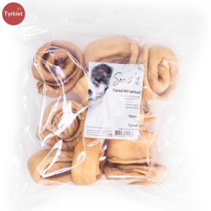 Snack'it Donut Hestehud Langvaring Tyggeben/Hundesnack 10stk