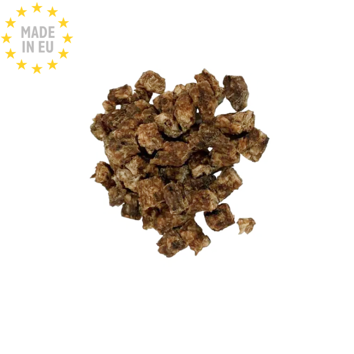 Treattime Allergivenlige Træningsgodbidder til hund 100% Naturlig Fiskekød 100g, EU