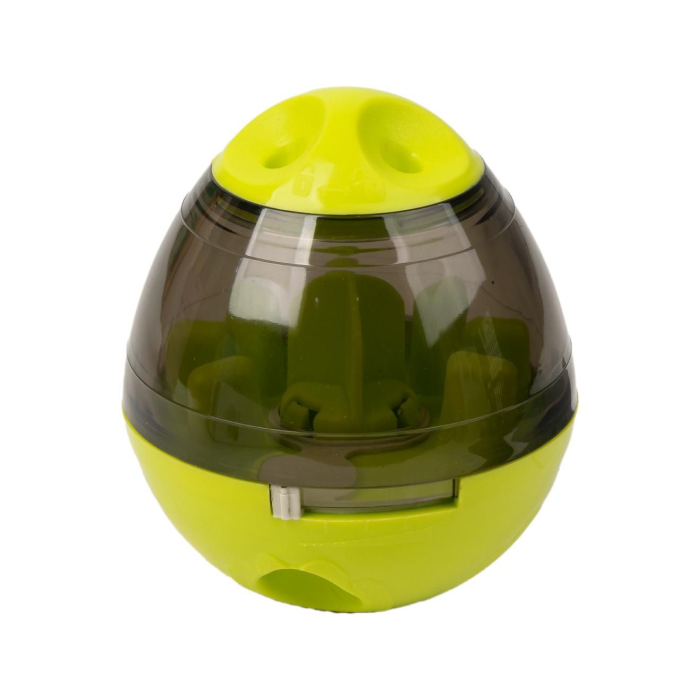 Nordic Paws Aktivitetsæg til godbidder, Justerbar Åbning, 12 cm, Lime