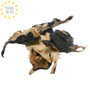 Whesco Lammenæser m. pels tørret Naturlig Snack til hund 200g, Fra EU