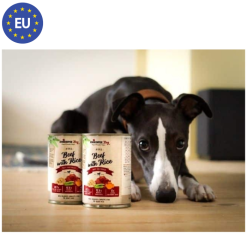 Chicopee Dog Pure Okse med Ris, Vådfoder til Hund, 400g, EU