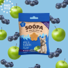 Soopa Healtry Bites, Kornfri & Lav Fedt, Æble & Blåbær 50g, EU