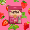 Soopa Healty Bites, Kornfri Strawberry Dog-Quiri 50g, EU