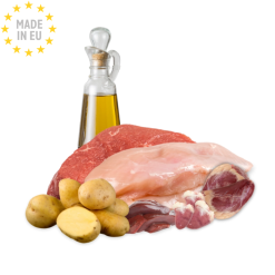 Alternative view of Lucky Vådfoder til Hund & Hvalp Kylling & Kalvekød med Kartofler 400g, EU