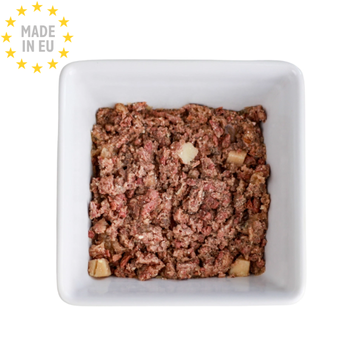 Lucky Vådfoder til Hund & Hvalp Kylling & Kalvekød med Kartofler 400g, EU