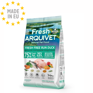 Arquivet Fresh Free Run Duck Semi Moist Komplet Hunde Foder, And 2,5 kg, EU