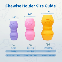 Chewise Snack‑Holder – Sikker tyggetid til Kødben Slidstærkt, Standard - Billede 5