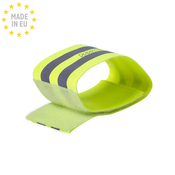 Doggy Refleks Sikkerhedsarmbånd Til Gåturen med Hund 35 cm, EU
