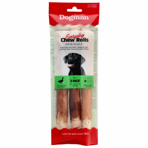 Dogman tyggeben Tandrensende Godid m And 3 stk, 20 cm, 150g