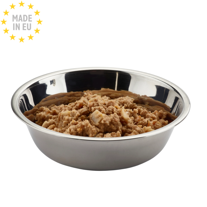 Fish4Dogs Finest White Fish with Sweet Potato & Green Beans Vådfoder til hund, Hvidfisk 395g, EU