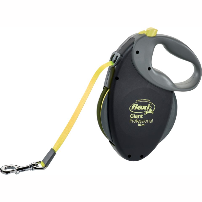 Flexi Neon-bånd Giant Hunde line/ Snor, L, 10 M, Max 50 kg