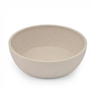 Nayeco Bamboo Dog Foder Hundeskål Ø14x5cm, Beige