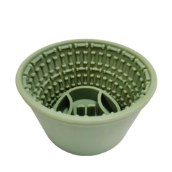 Nordic Paws Slikkekop Duke Slowfeeder Hvalp/Hund, Grøn Ø16x9 cm