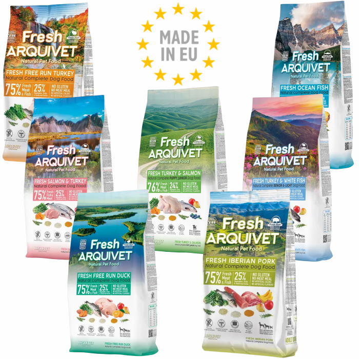 Arquivet Fresh Semi Moist Komplet Hunde Foder,10 kg, EU - Bestillingsvare