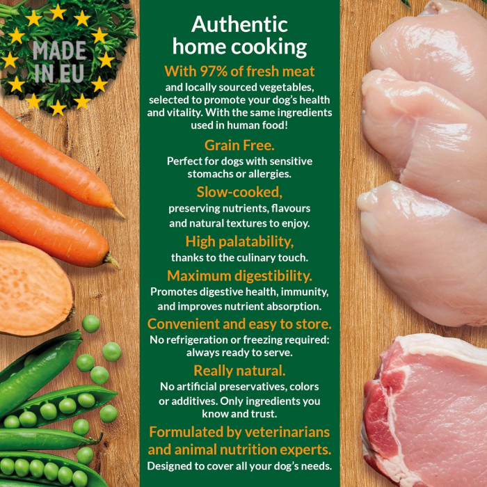 Arquivet Fresh Stew Kornfri Monoprotein Vådfoder til Hund, Tun, 280g, EU - Billede 4