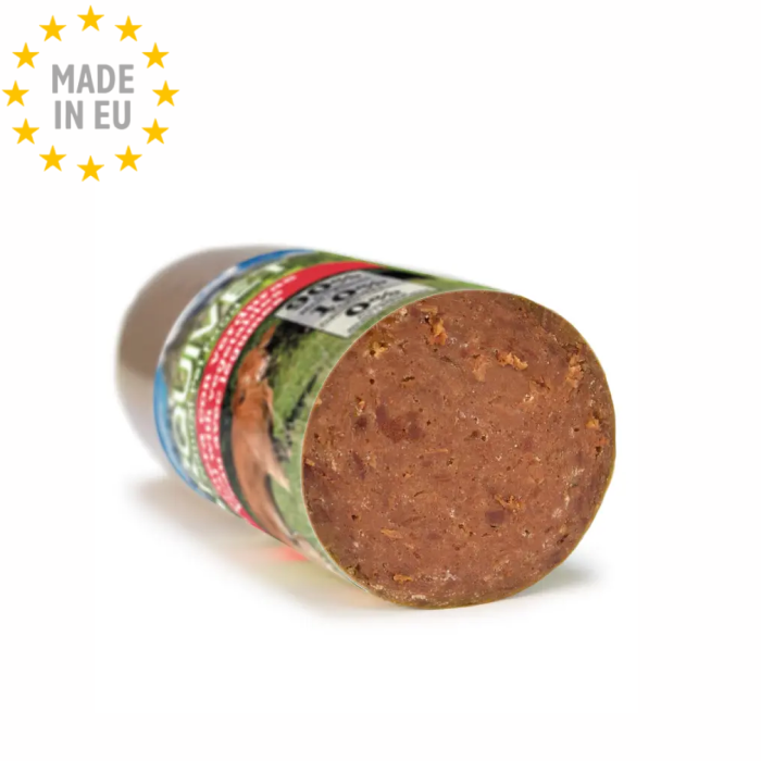 Arquivet Natural Vådfoder Pølse Hund, Okse & Grønsager 500g, EU