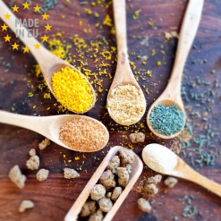 Bee -Magic Meal Topper Hundemad og Foder pynt til hund 100 % Naturligt Tilskud, Cooka's Cookies, EU