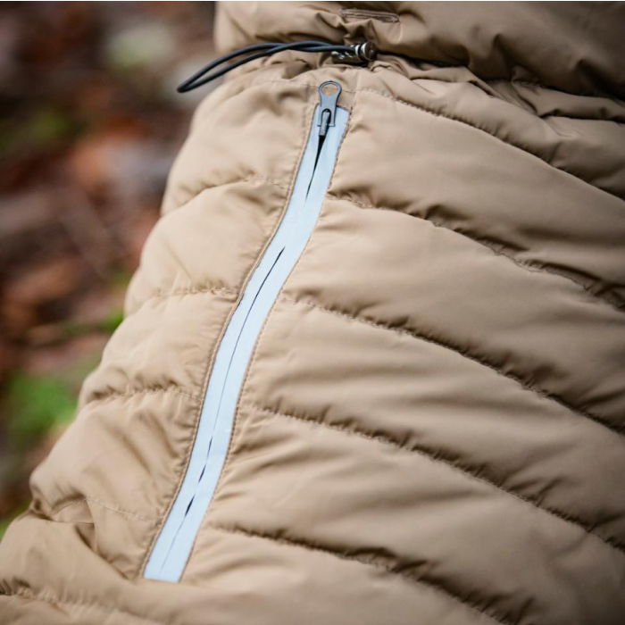 Catago FIR-Tech puffer Hundedækken Kangaroo/ Brun, 25-80 cm - Billede 4