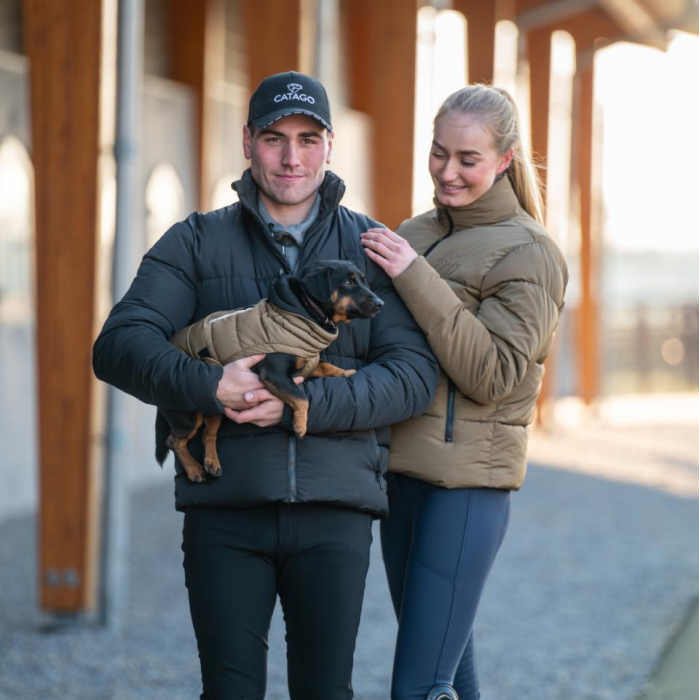 Catago FIR-Tech puffer Hundedækken Kangaroo/ Brun, 25-80 cm - Billede 7