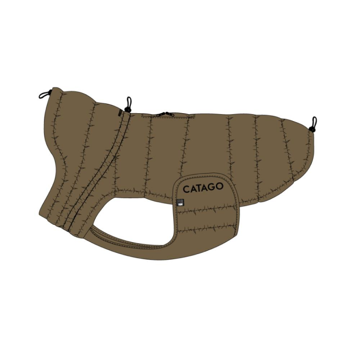 Catago FIR-Tech puffer Hundedækken Kangaroo/ Brun, 25-80 cm - Billede 8