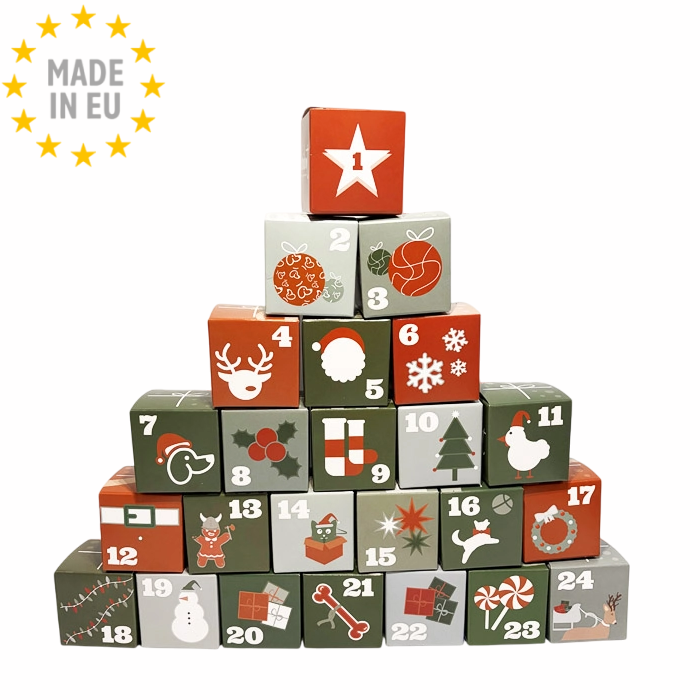 EVIDENT Limited Edition! Julekalender Sund gourmet til din Hund 500g, EU - Billede 3