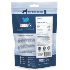 Gunnis Cod Chewy Sticks, Hårde Tyggepinde Torsk 90g 3stk, EU