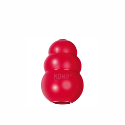 Kong Classic Rød XS Slidstærkt Hundelegetøj 6 cm