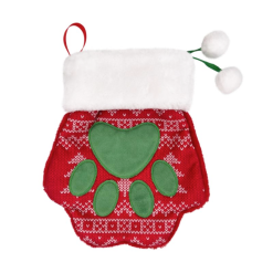 KONG Holiday Stocking Paw, Jule sok med Pote 27 cm