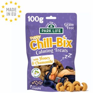 Park life - Chill-Bix Mini Naturlig Kornfri Godbid til Hund Honning & Kamille 100g, EU