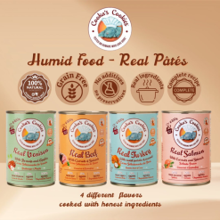 Real Venison- Naturlig Monoprotein Vådfoder til Hund, Vildsvin 400g, Cooka's Cookies, EU