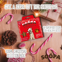 Soopa Christmas Selection Box Dental stick + Godbid Vegansk, 150g, EU