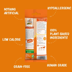 Soopa Dental Sticks Gulerod & Græskar Vegansk, 100g (4x25g), EU, Halloween - Billede 3