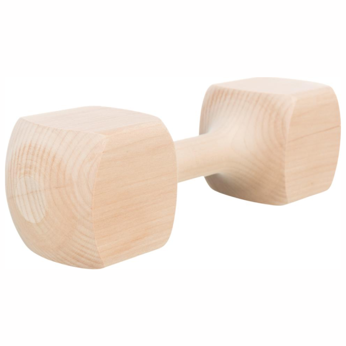 Trixie Hundetræning - Apportbuk i træ kantet 650 gr