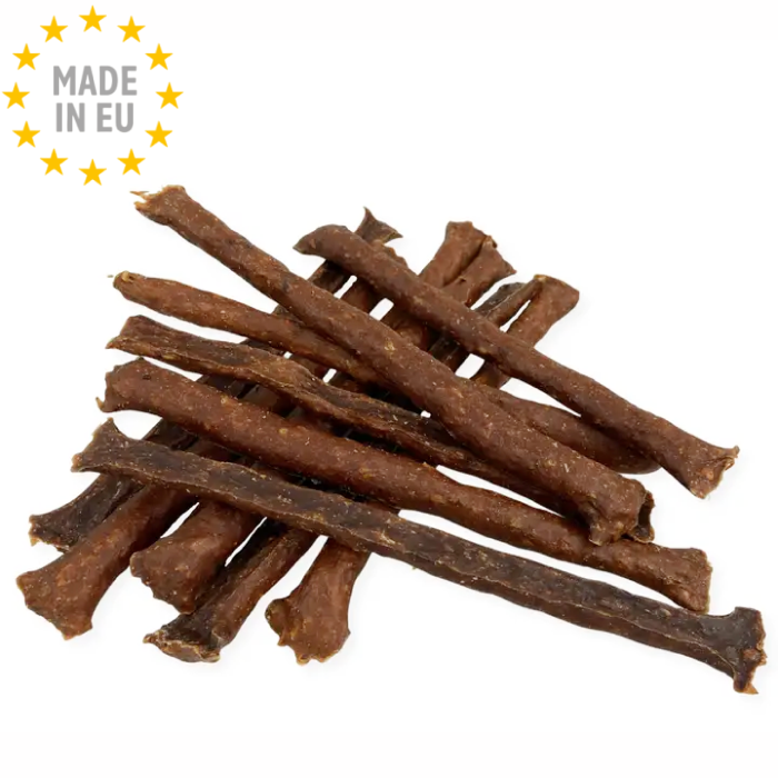Wolf's Nature hestekødspinde - Allergivenlig Naturlig Snack til Hund Hest 100g, EU