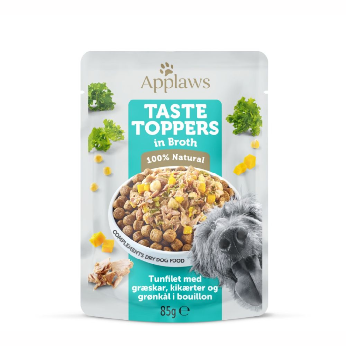 Applaws Taste Toppers Tun sovs, Mono Protein Vådfoder Til Hund, 85g