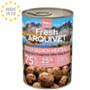 Arquivet Friske Salmon kødboller Vådfoder til Hund, Laks & Kylling 400g, EU