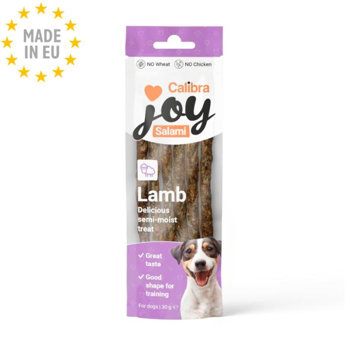 Calibra Joy Dog Salami snack til Hund, Lam, 30 g EU