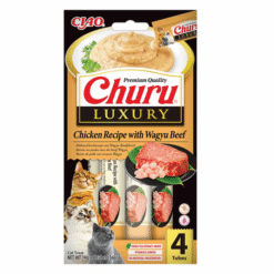 Churu Luxury Chicken With Wagyu OkseCremet snack til Kat, 56g,