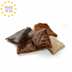 Kauartikel Sund Naturlig God Tyggesnack Heste Hud Plade M. Pels 1 stk,EU
