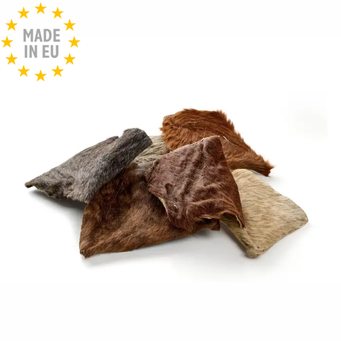 Kauartikel Sund Naturlig God Tyggesnack Heste Hud Plade M. Pels 1 stk,EU