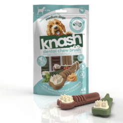 Knash Tooth Brush M 4stkDental Stick til hund, M 4 stk/200g