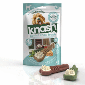 Knash Tooth Brush M 4stkDental Stick til hund, M 4 stk/200g