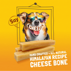 Cheez Nepalesisk Hundesnack Tyggeben 2x 70g Fra EU - Billede 2