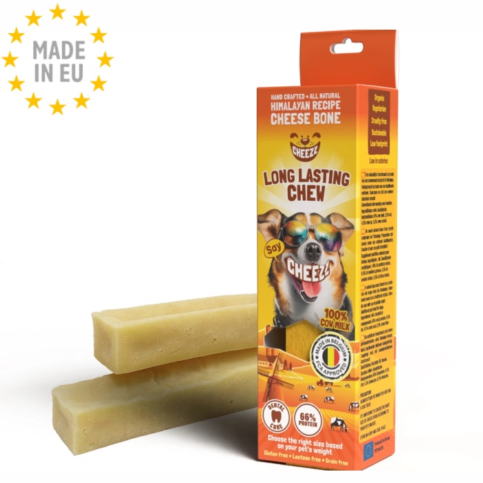 Cheez Nepalesisk Hundesnack Tyggeben 2x 70g Fra EU