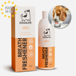 DogsLife Breath Freashener Dental frisk ånde dråber 237 ml, EU