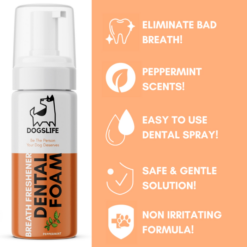 DogsLife Dental Foam til Hunde mod dårlig ånde, 150 ml, EU