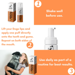 DogsLife Dental Foam til Hunde mod dårlig ånde, 150 ml, EU - Billede 3